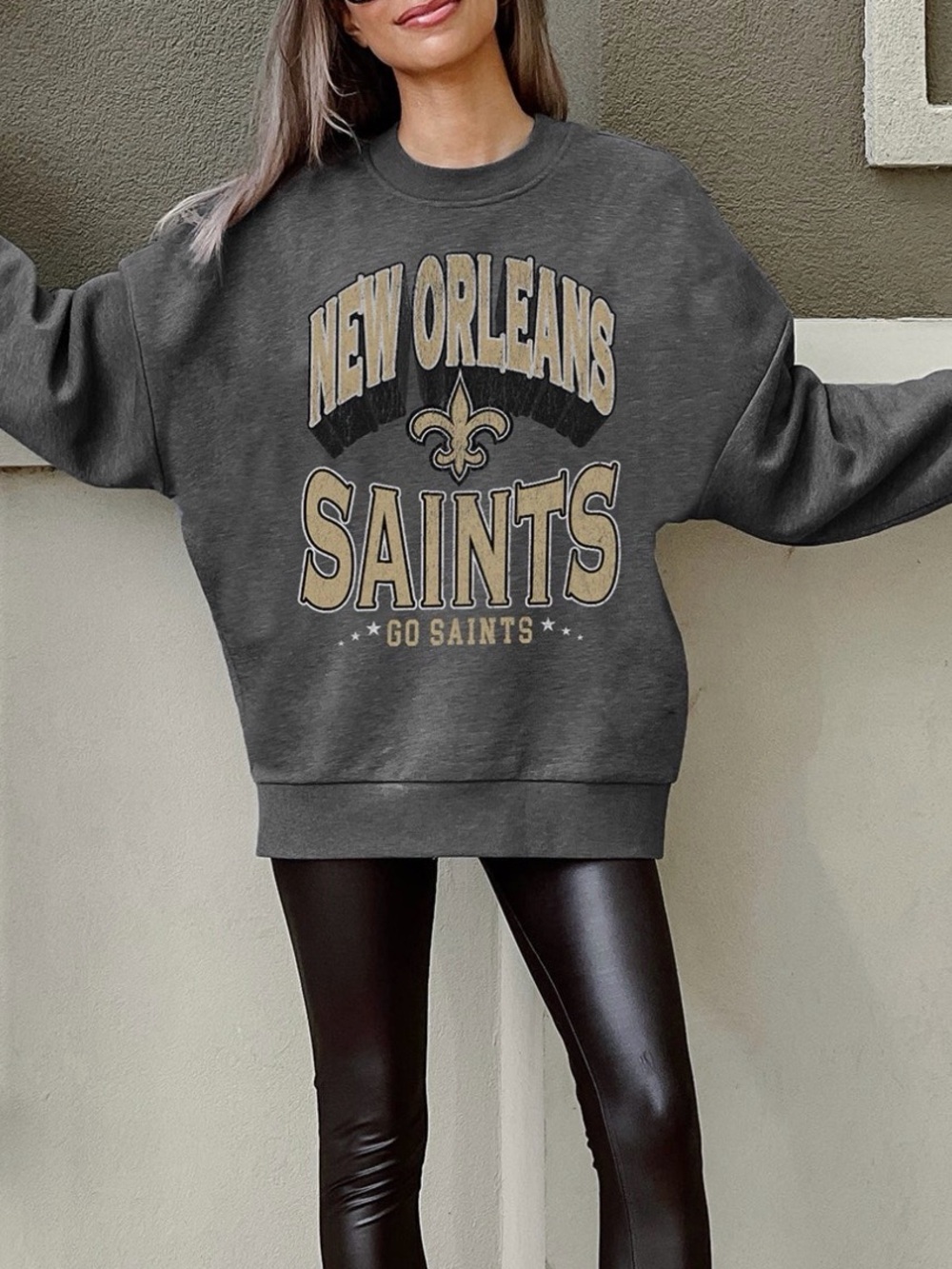New Orleans Saints Crewneck Sweater